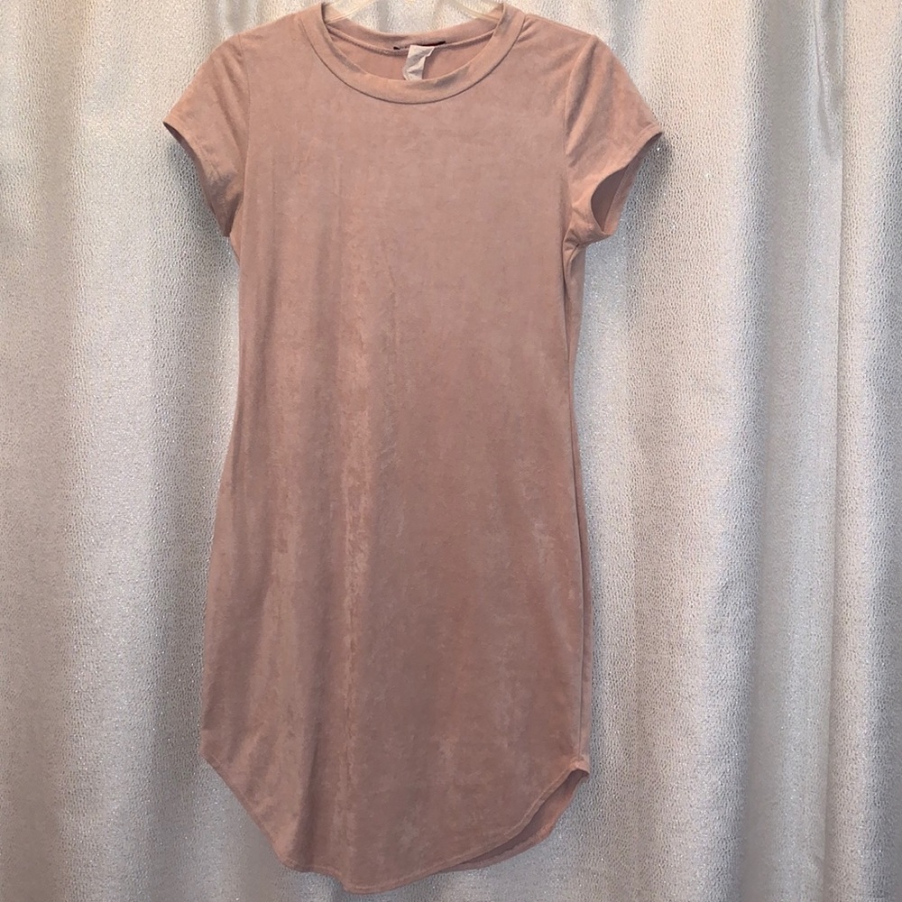 Velour Pink Dress